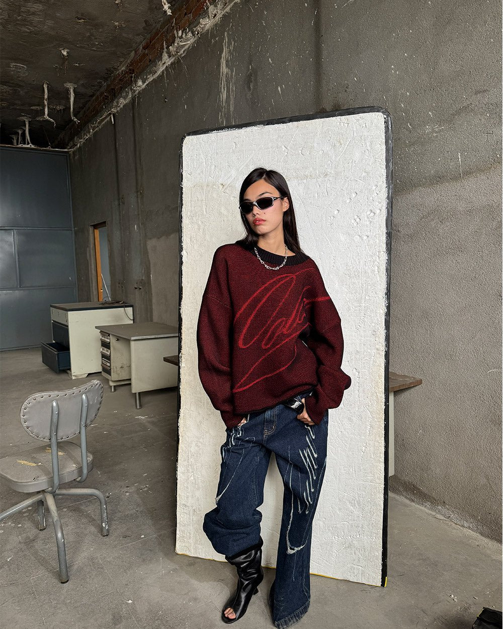 GRUBBY KNIT BLACK - Cold Culture