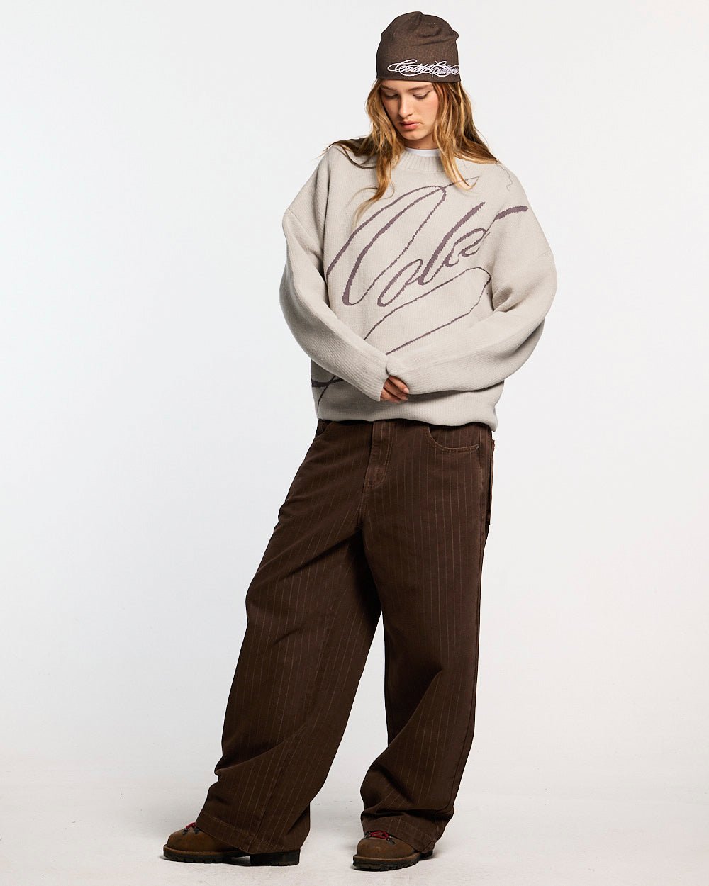 GRUBBY KNIT GREY - Cold Culture #woman