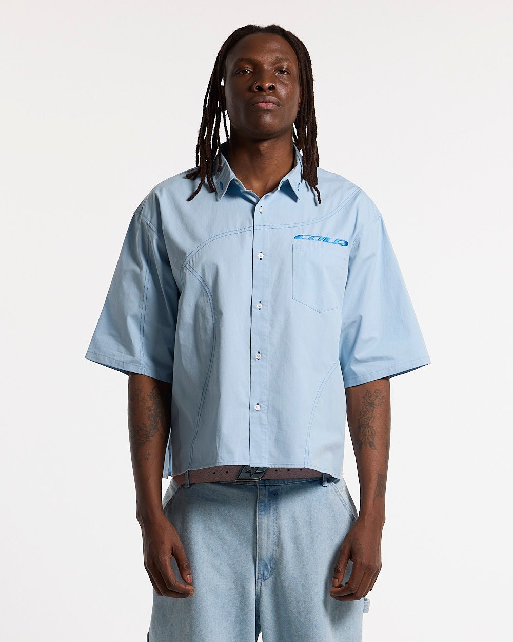 GUARDIAN SHIRT BREEZE BLUE - Cold Culture #man