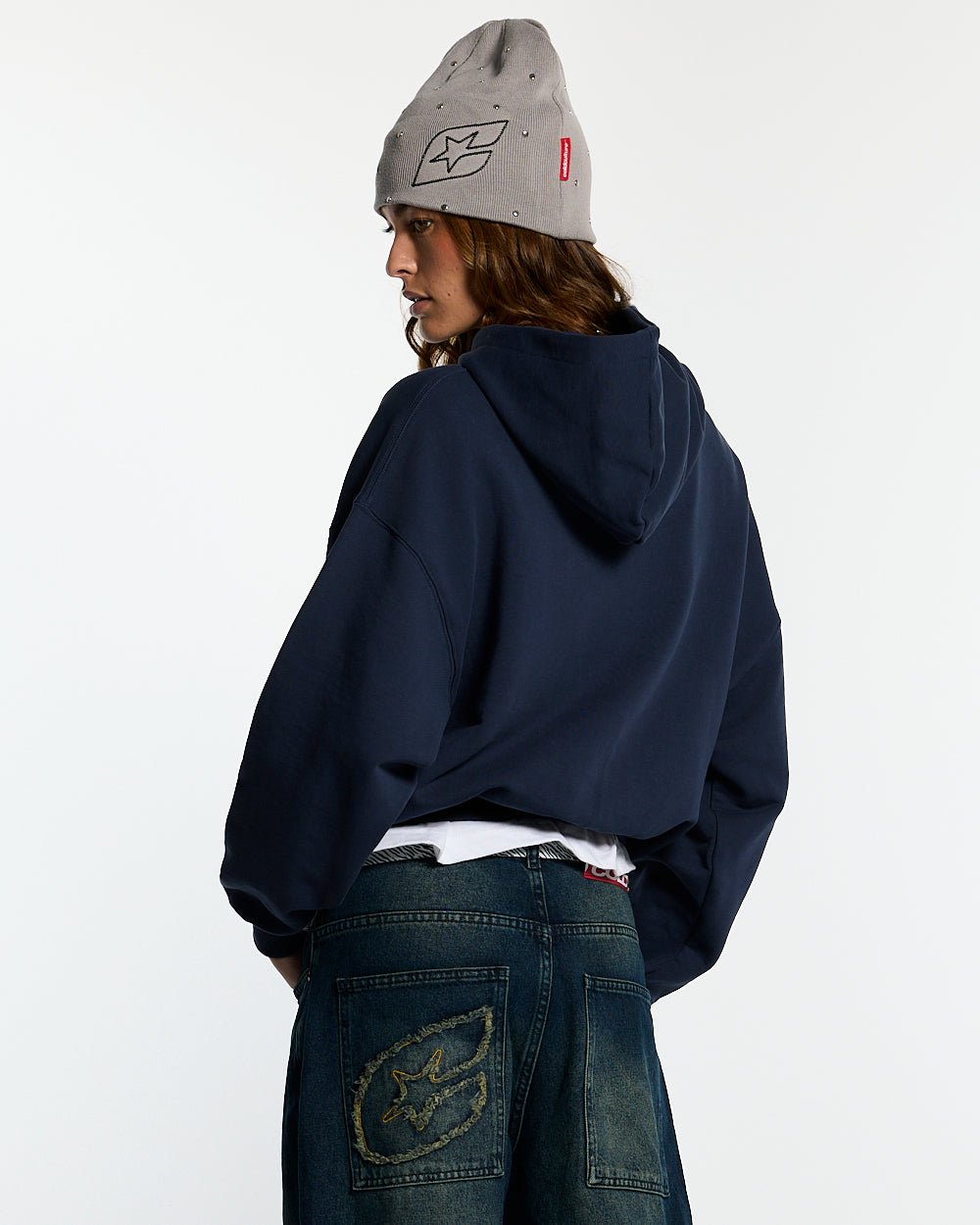 HARPER HOODIE OFF BLUE - COLD CULTURE