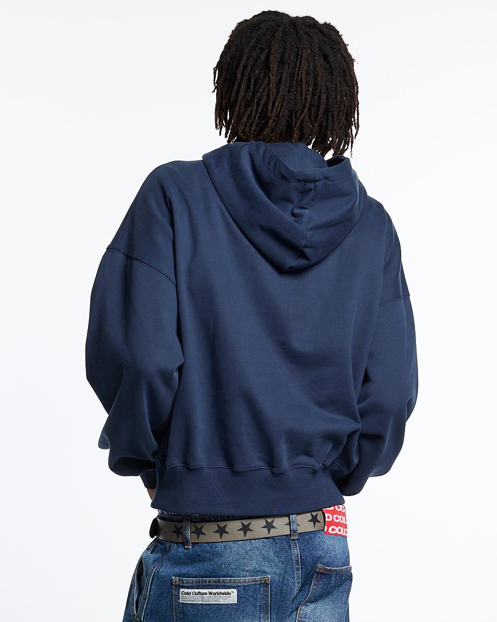 HARPER HOODIE OFF BLUE - COLD CULTURE