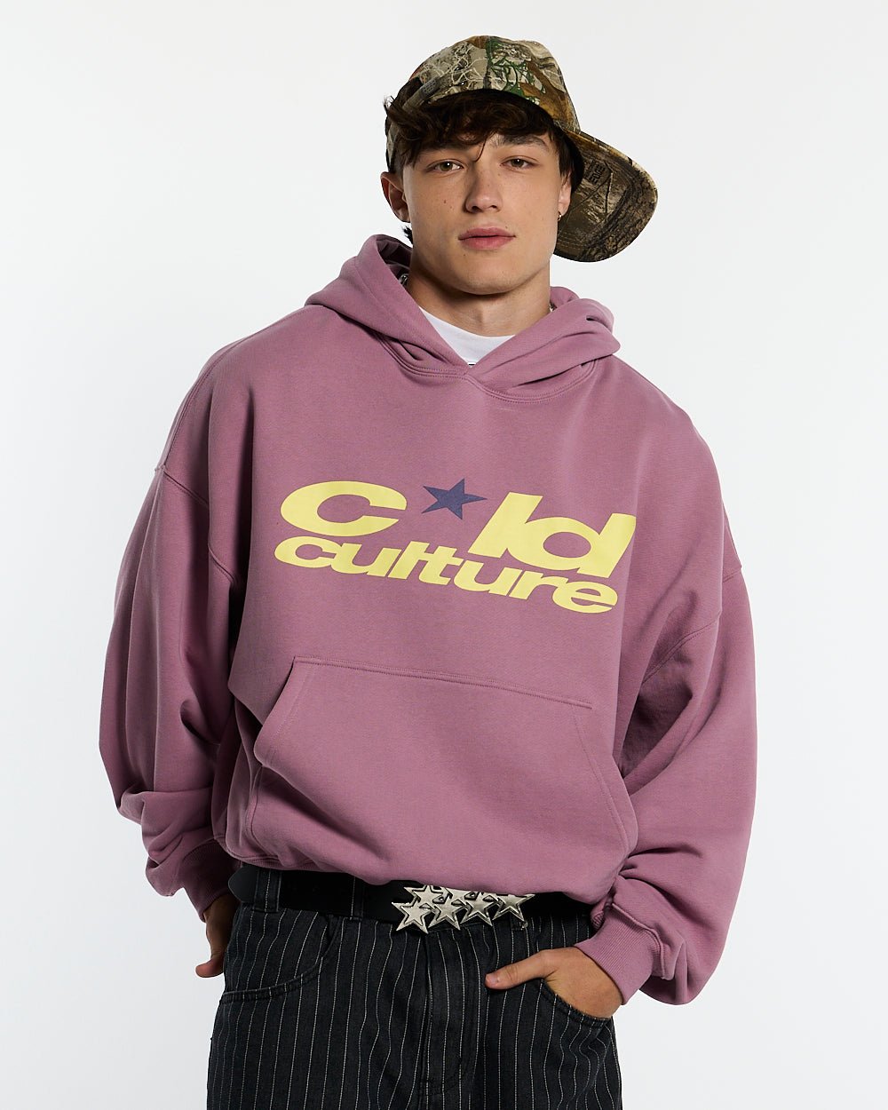 HARPER HOODIE OFF PINK - COLD CULTURE