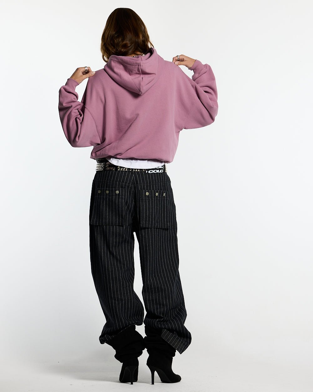 HARPER HOODIE OFF PINK - COLD CULTURE