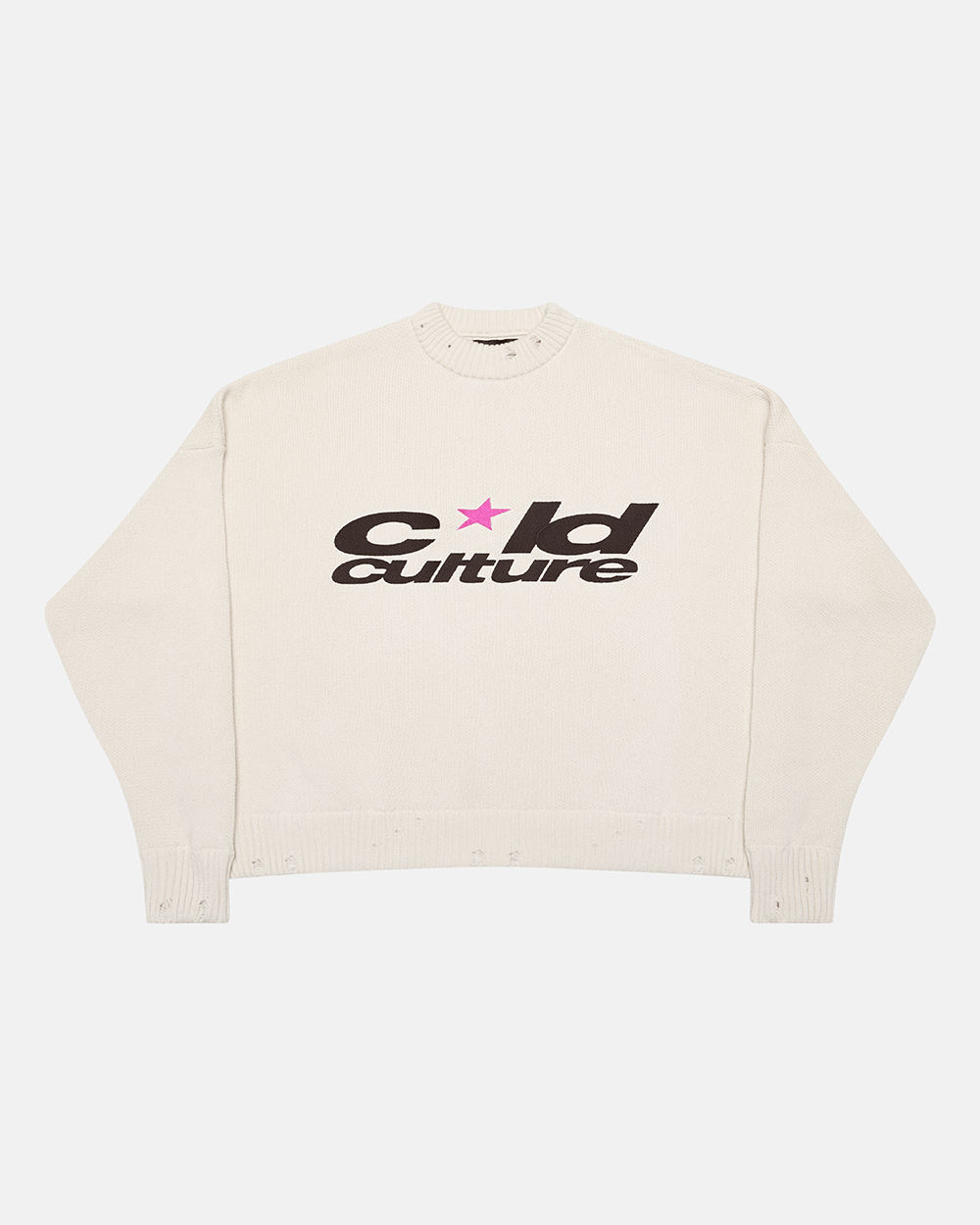 HARPER KNIT BEIGE & BROWN - COLD CULTURE