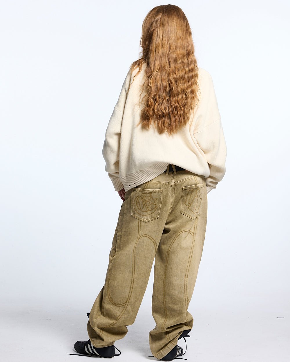 HARPER KNIT BEIGE & BROWN - COLD CULTURE