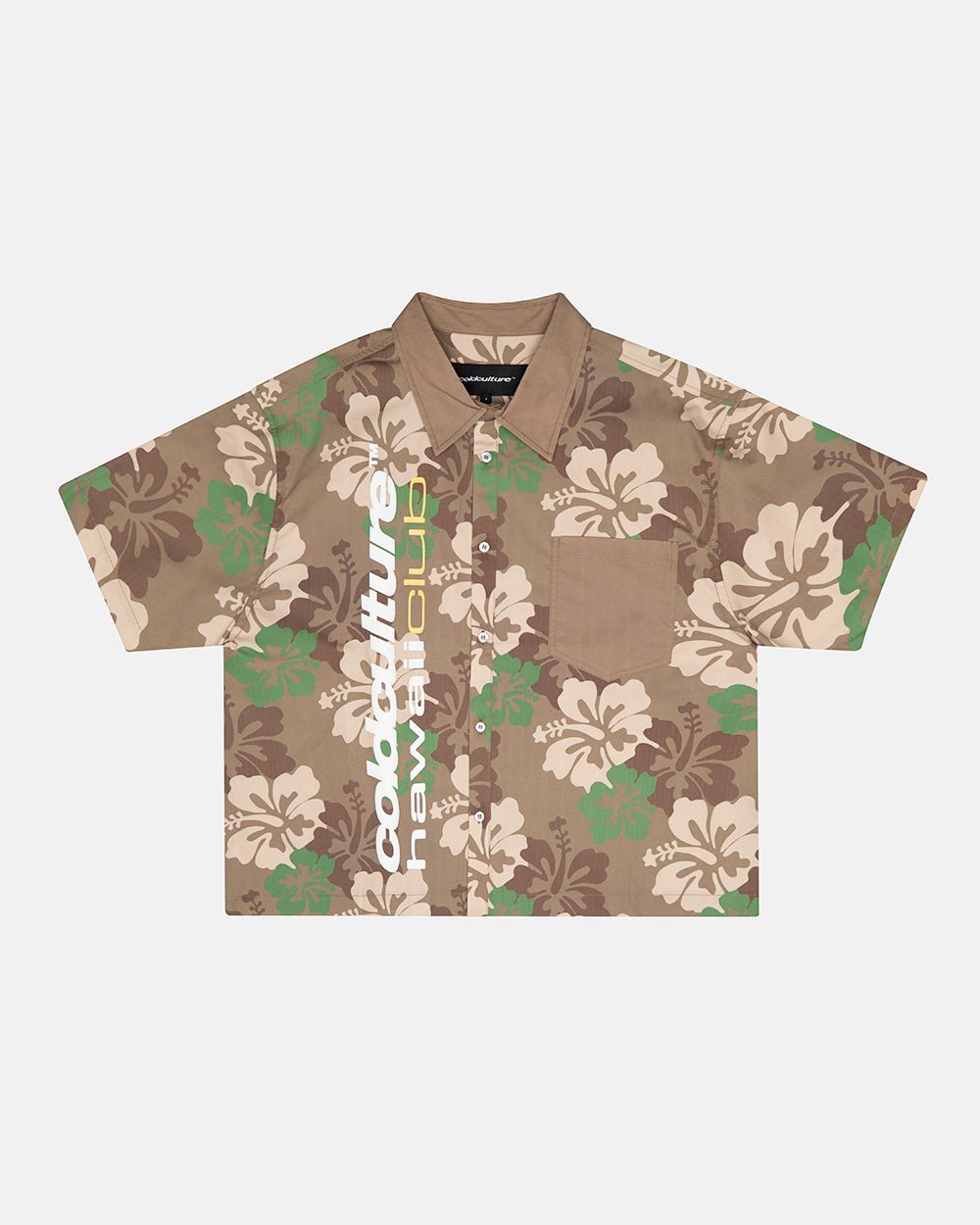 HAWAII CLUB SHIRT GREEN - Cold Culture