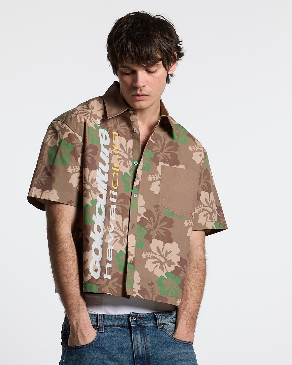 HAWAII CLUB SHIRT GREEN - Cold Culture