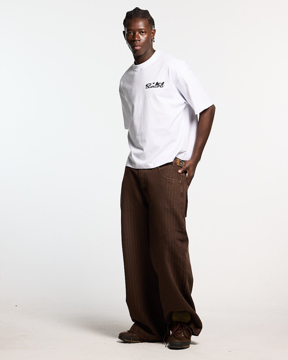 HEART ASHTRAY TEE WHITE - Cold Culture