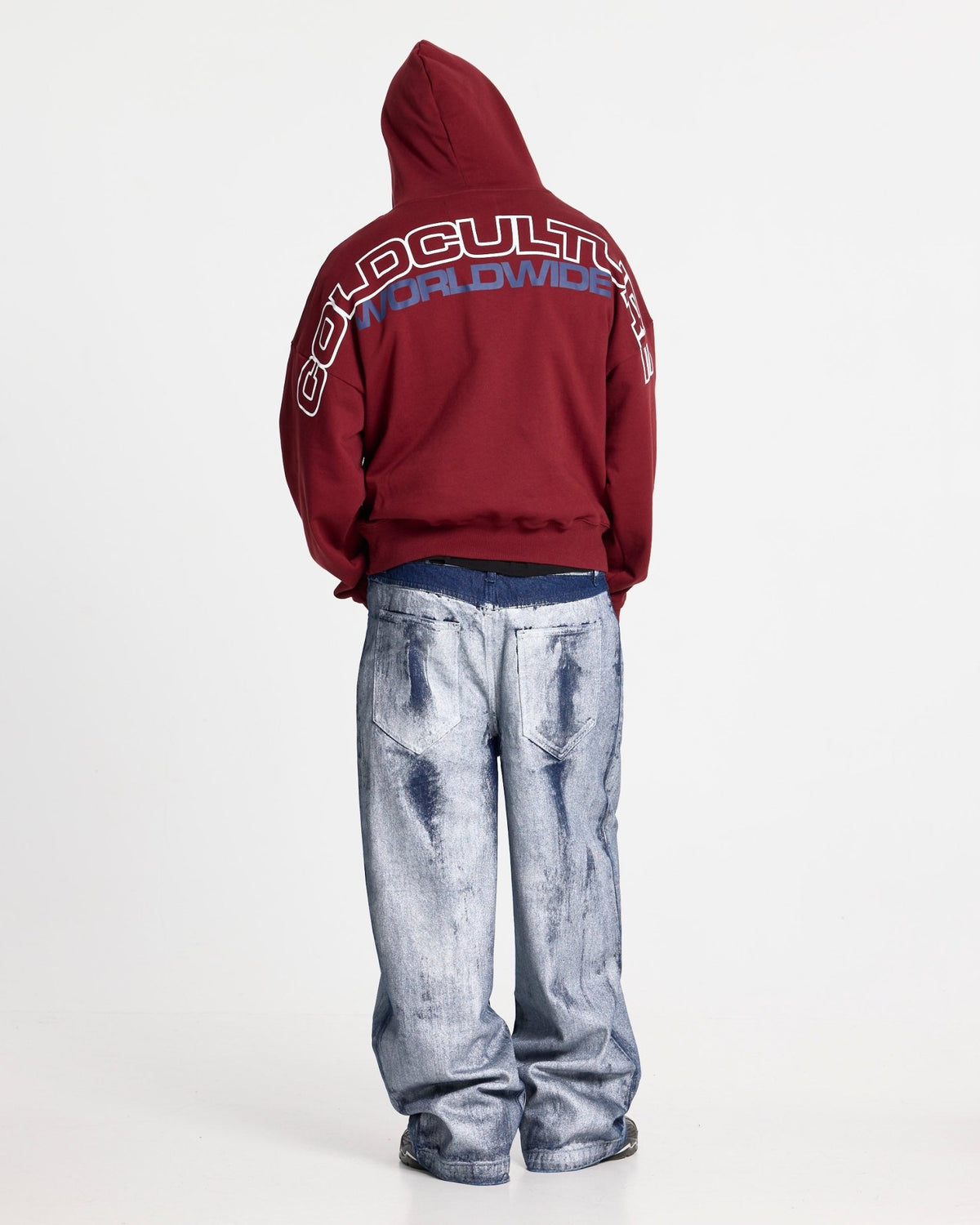 HOLESHOT HOODIE BURGUNDY - Cold Culture