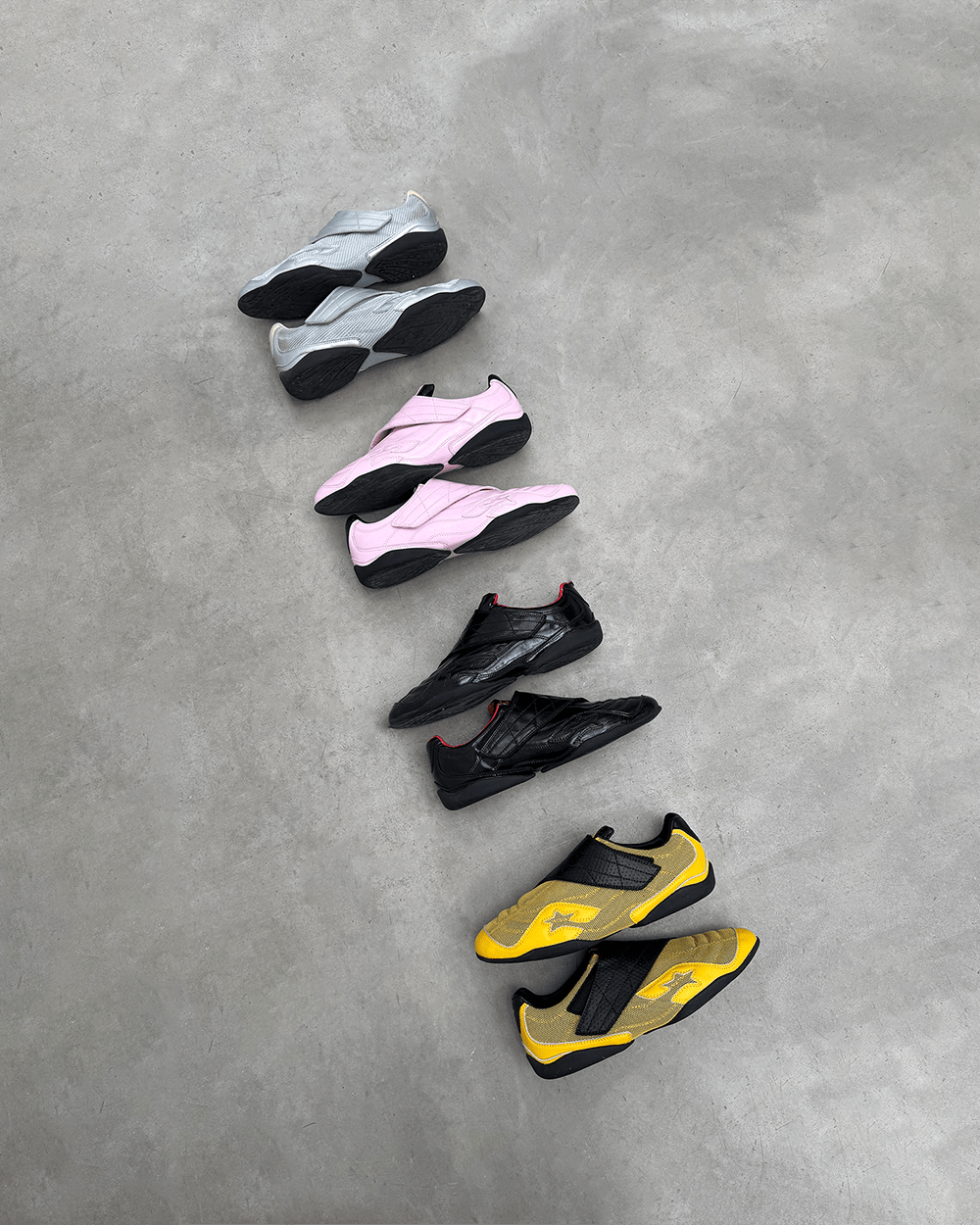 HOOK SNEAKER YELLOW - Cold Culture