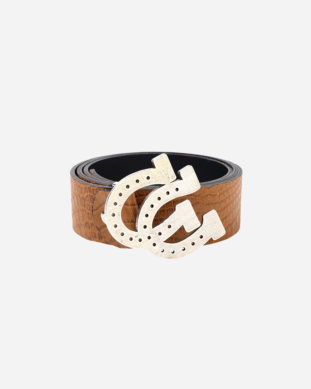 HORSESHOE BELT TESTA CROCODILE - COLD CULTURE