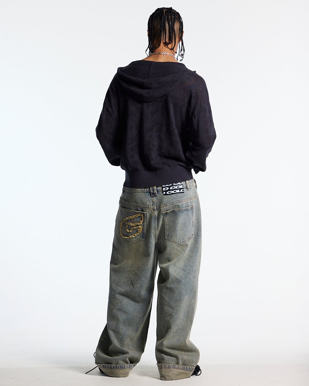 HURRACAINE ZIP KNIT BLACK - Cold Culture