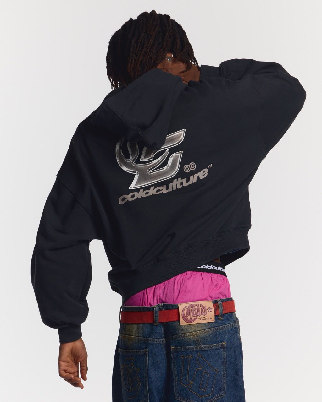 HYPERCHROME HOODIE BLACK - COLD CULTURE