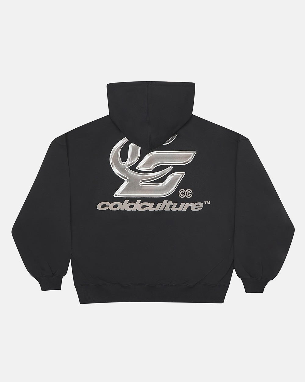 HYPERCHROME HOODIE BLACK - COLD CULTURE