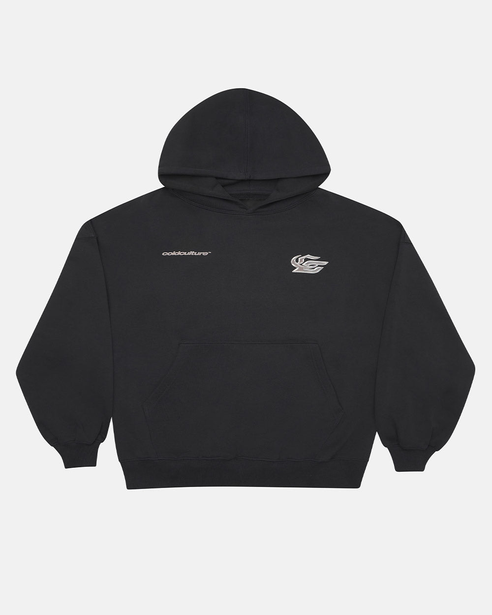 HYPERCHROME HOODIE BLACK - COLD CULTURE