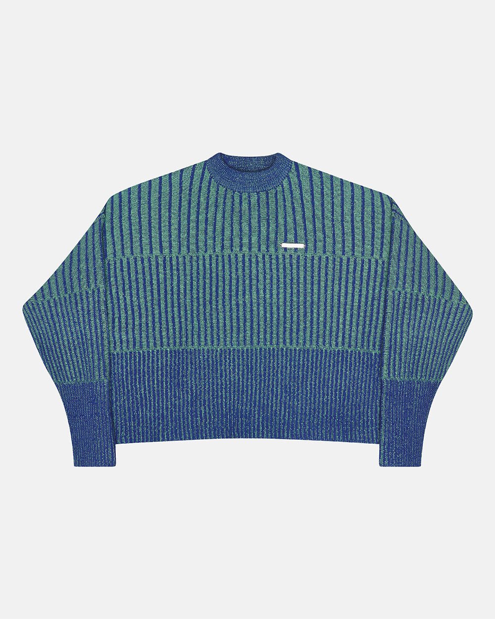 HYPERLINES KNIT BLUE & GREEN - Cold Culture