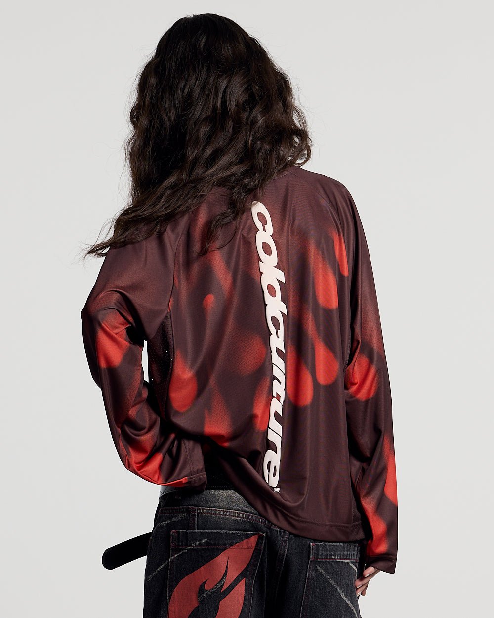 IGNITE LONGSLEEVE BLACK & RED - Cold Culture