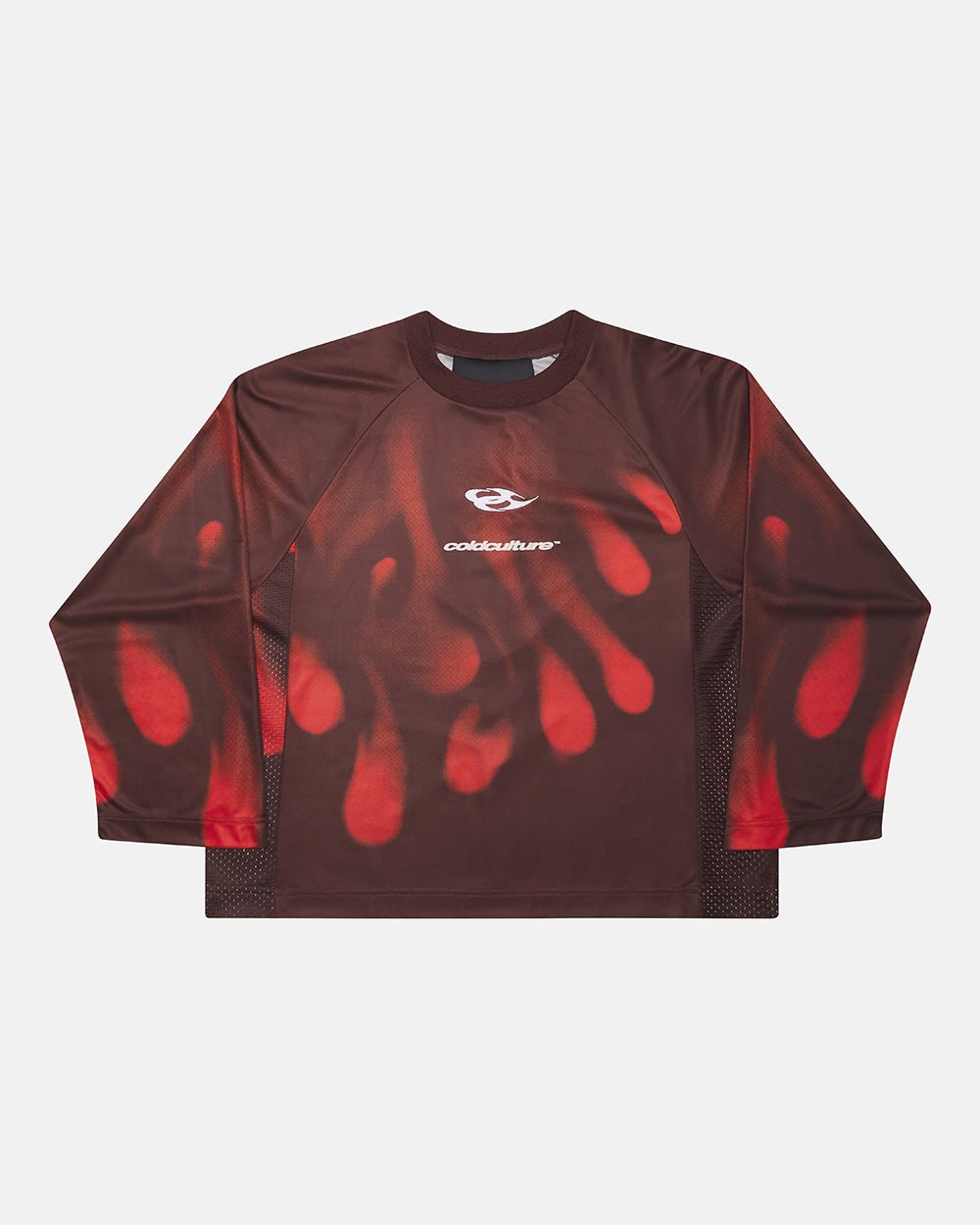 IGNITE LONGSLEEVE BLACK & RED - Cold Culture