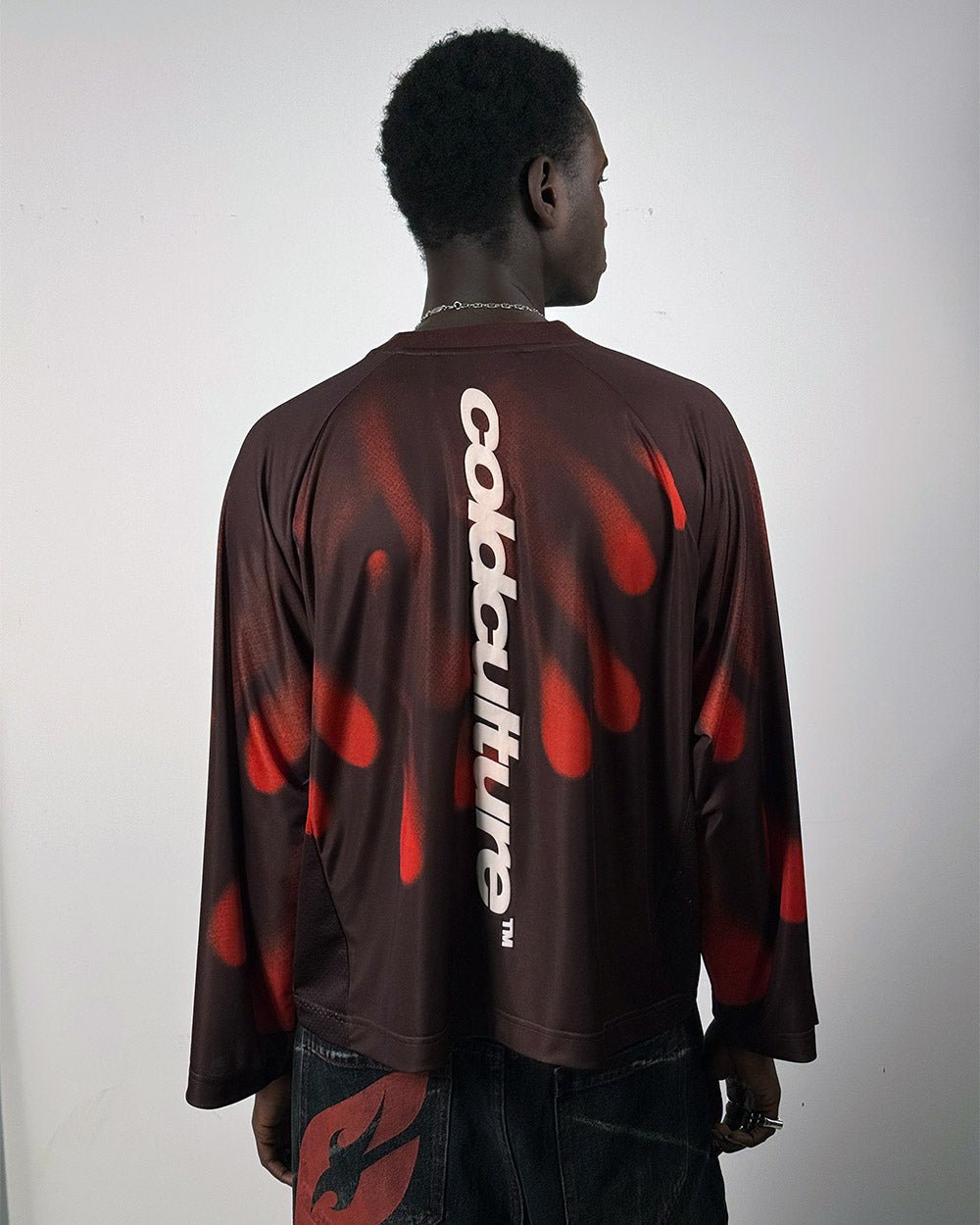 IGNITE LONGSLEEVE BLACK & RED - Cold Culture