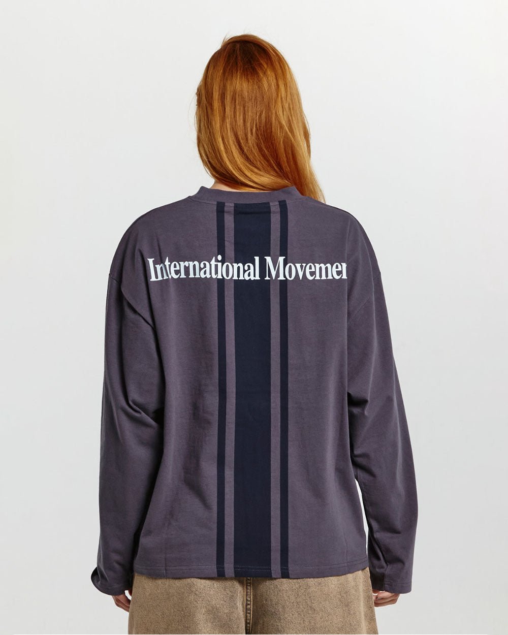 I.M LONGSLEEVE TEE DARK BLUE - COLD CULTURE
