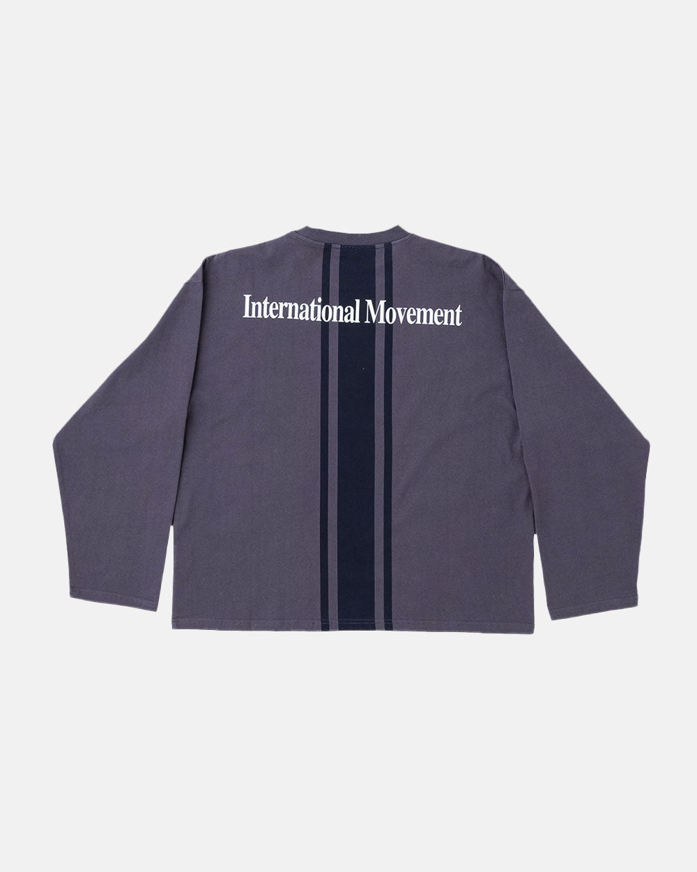 I.M LONGSLEEVE TEE DARK BLUE - COLD CULTURE