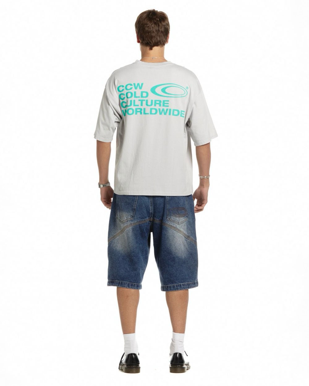 INDUSTRIAL TEE AIRBRUSH GREY - COLD CULTURE