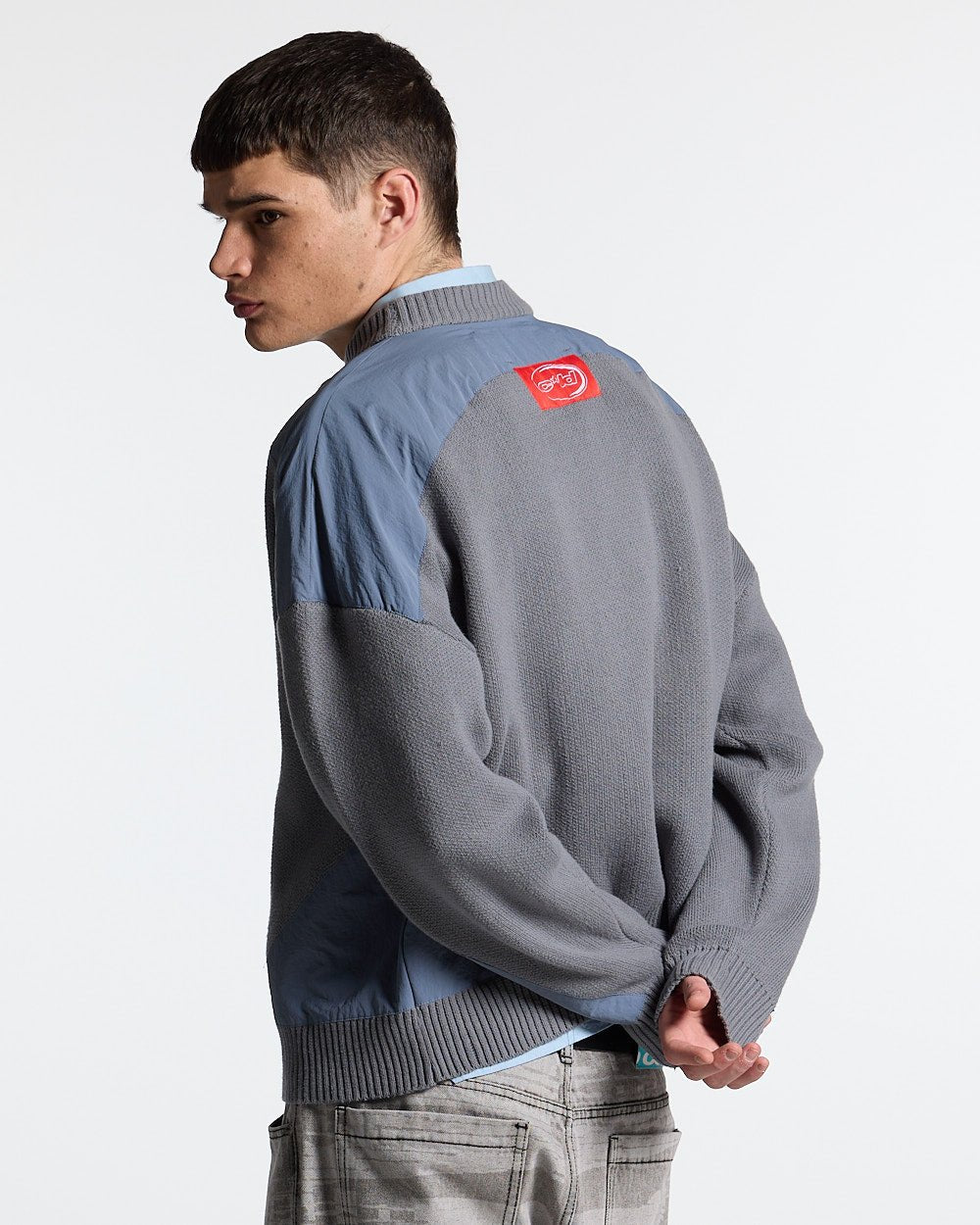INFRARED KNIT GUNMETAL GREY - COLD CULTURE #man