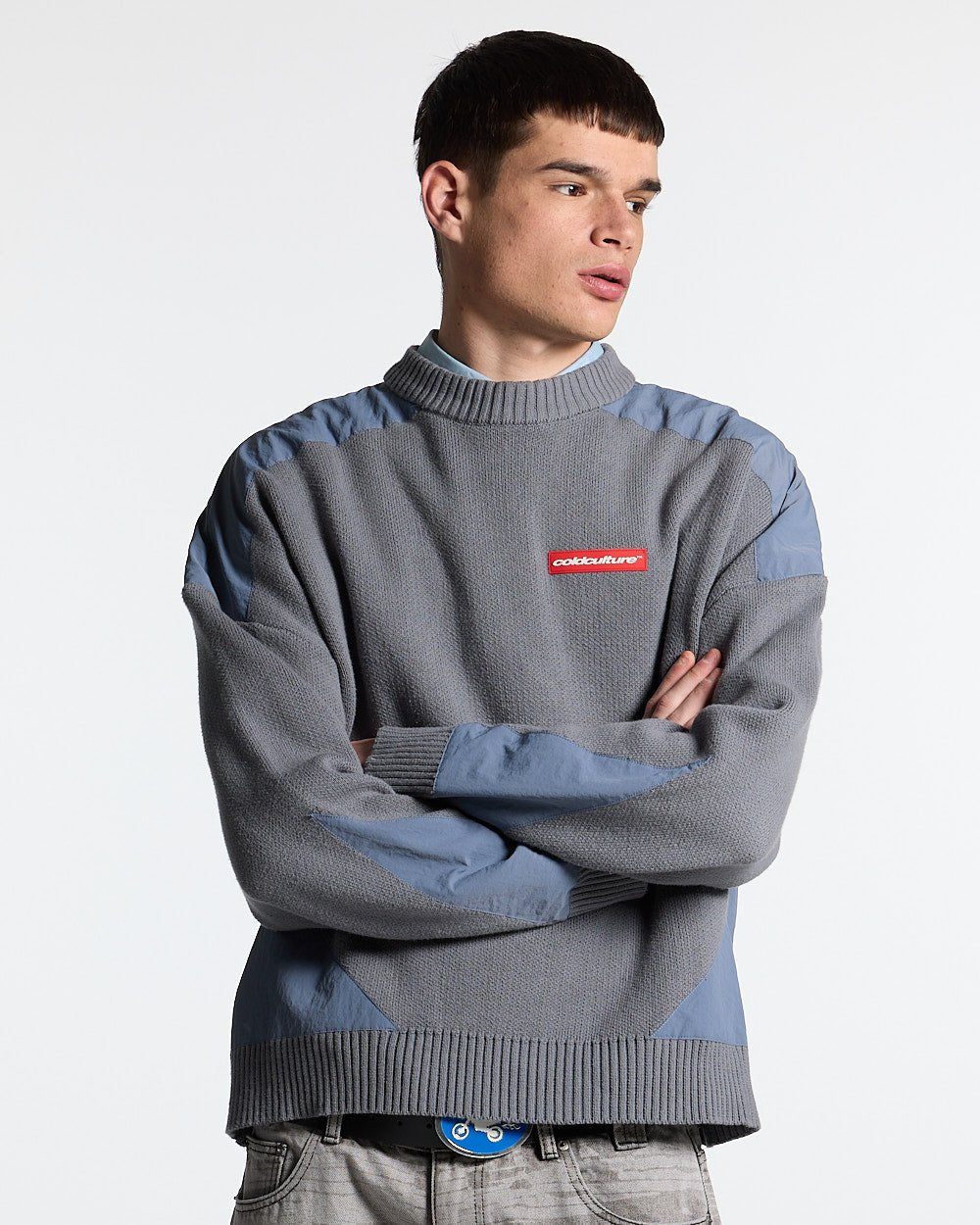INFRARED KNIT GUNMETAL GREY - COLD CULTURE #man