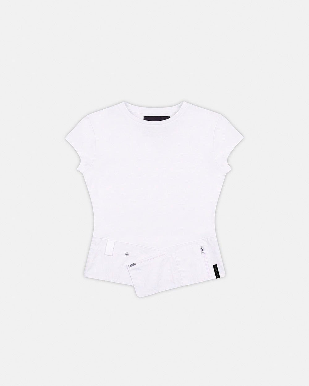INTERFACE BABY TEE WOMAN WHITE - Cold Culture #packshot