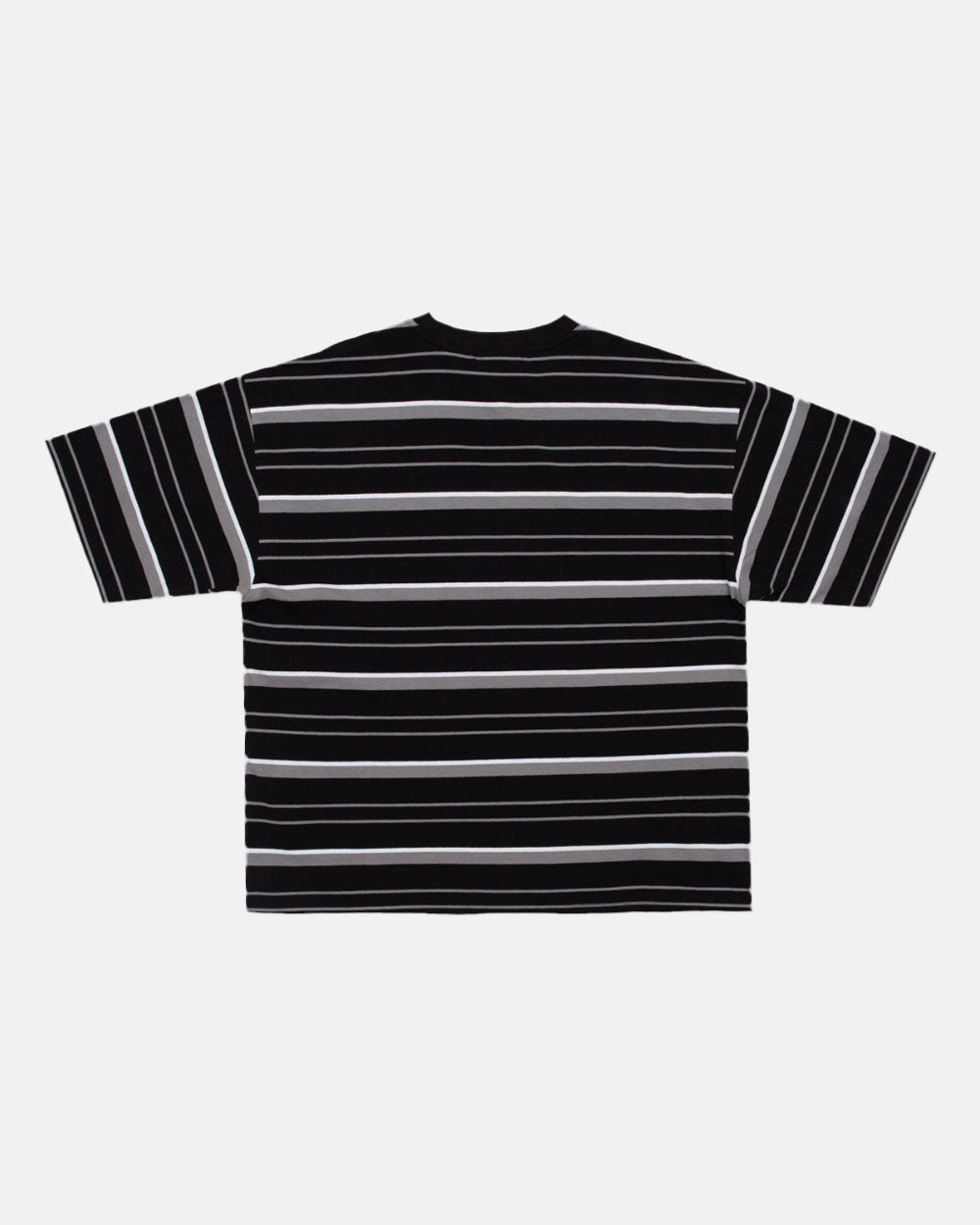 INTERNATIONAL STARS TEE GREY STRIPED - COLD CULTURE