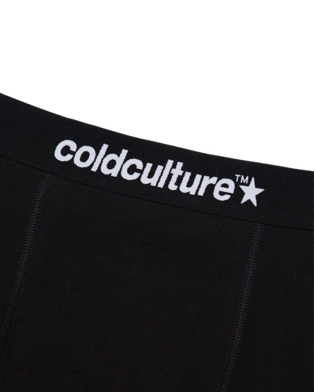 ITALIC BOXER BLACK (2 PACK) - Cold Culture