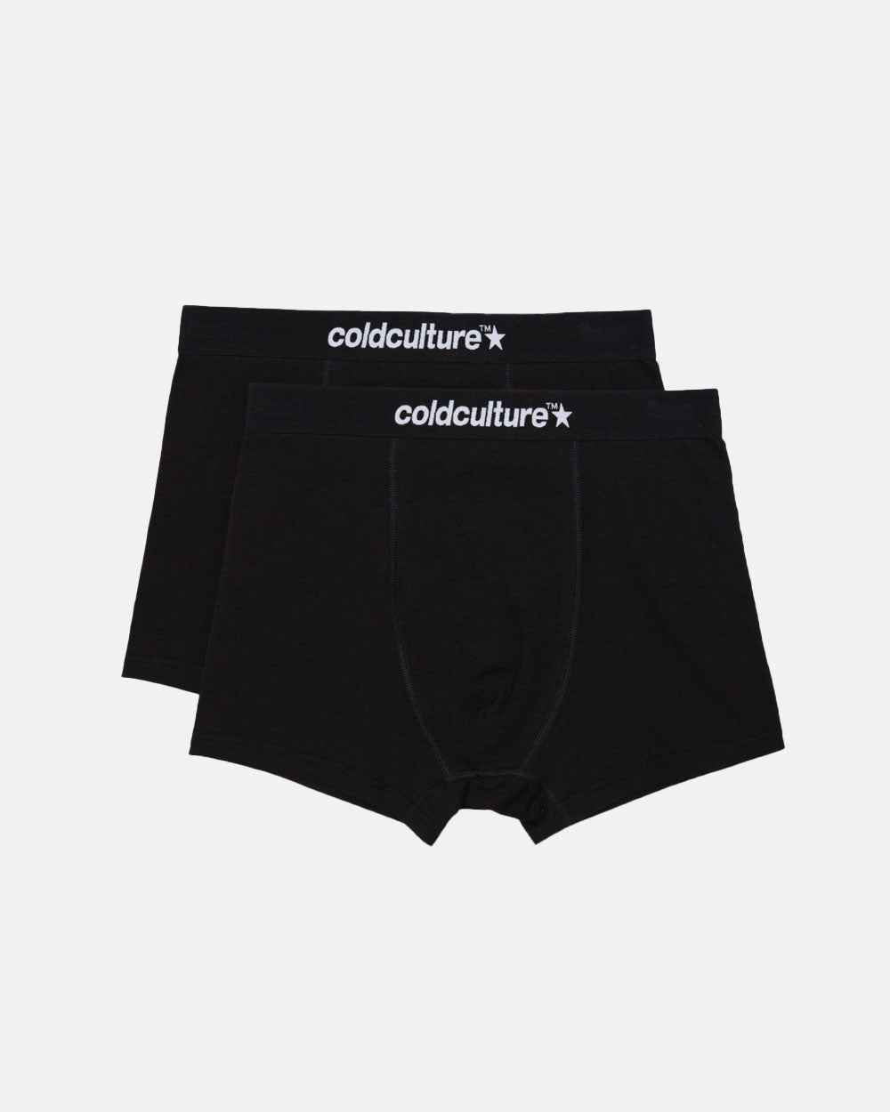 ITALIC BOXER BLACK (2 PACK) - Cold Culture