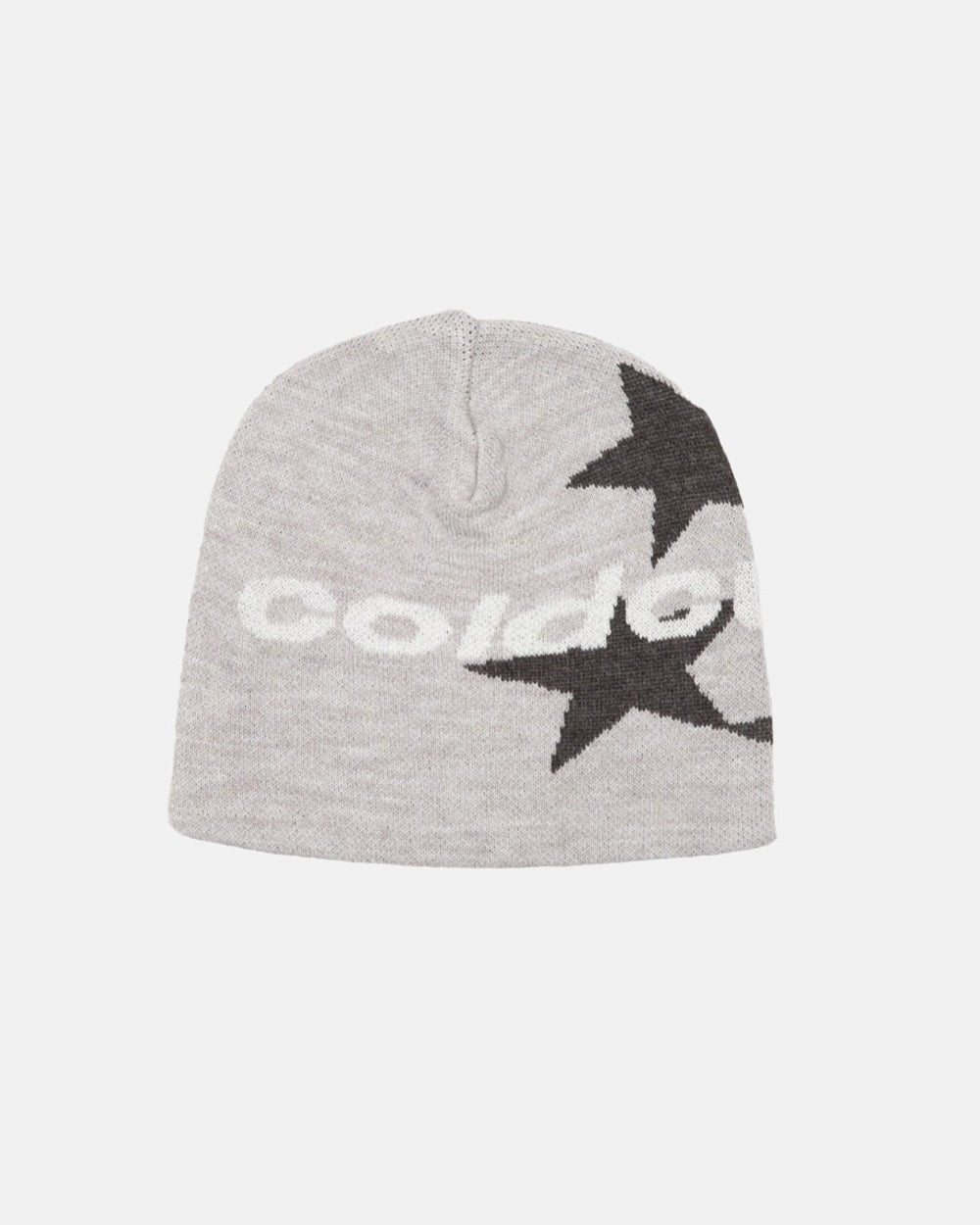 ITALIC STARS BEANIE ULTRA LIGHT GREY - COLD CULTURE