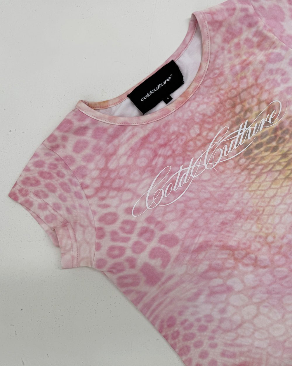 JAGUAR BABY TEE PINK - Cold Culture