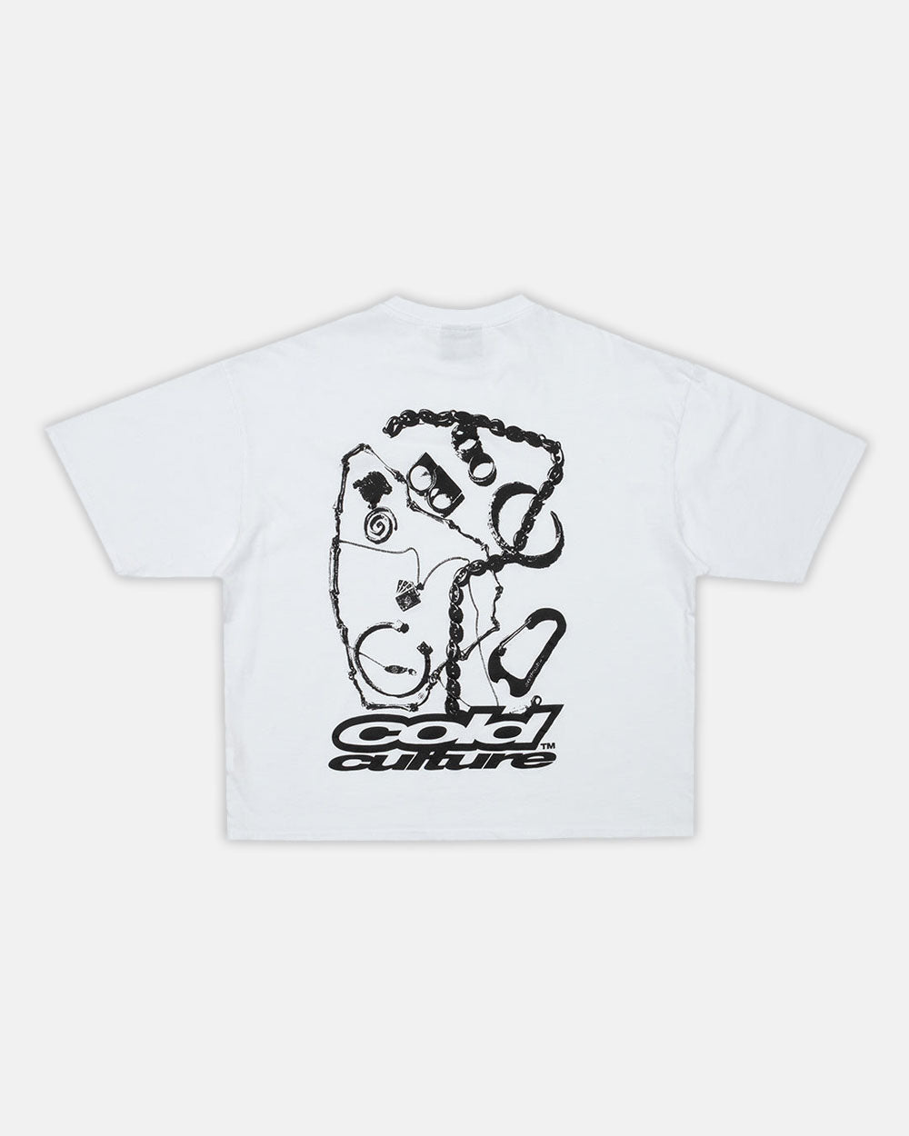 JEWELRY TEE WHITE - COLD CULTURE