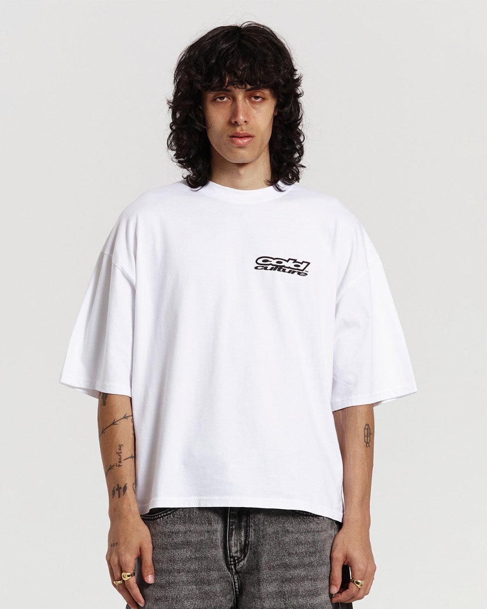 JEWELRY TEE WHITE - COLD CULTURE