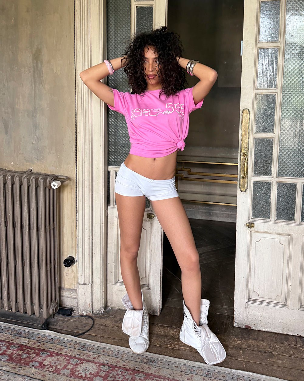 JUICY TEE PINK - Cold Culture