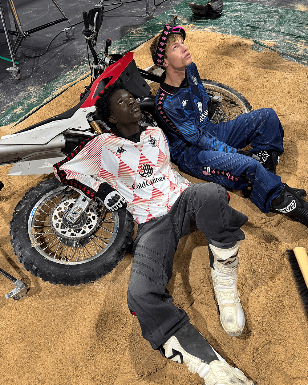 KAPPA X COLD CULTURE LONGSLEEVE RED - COLD CULTURE