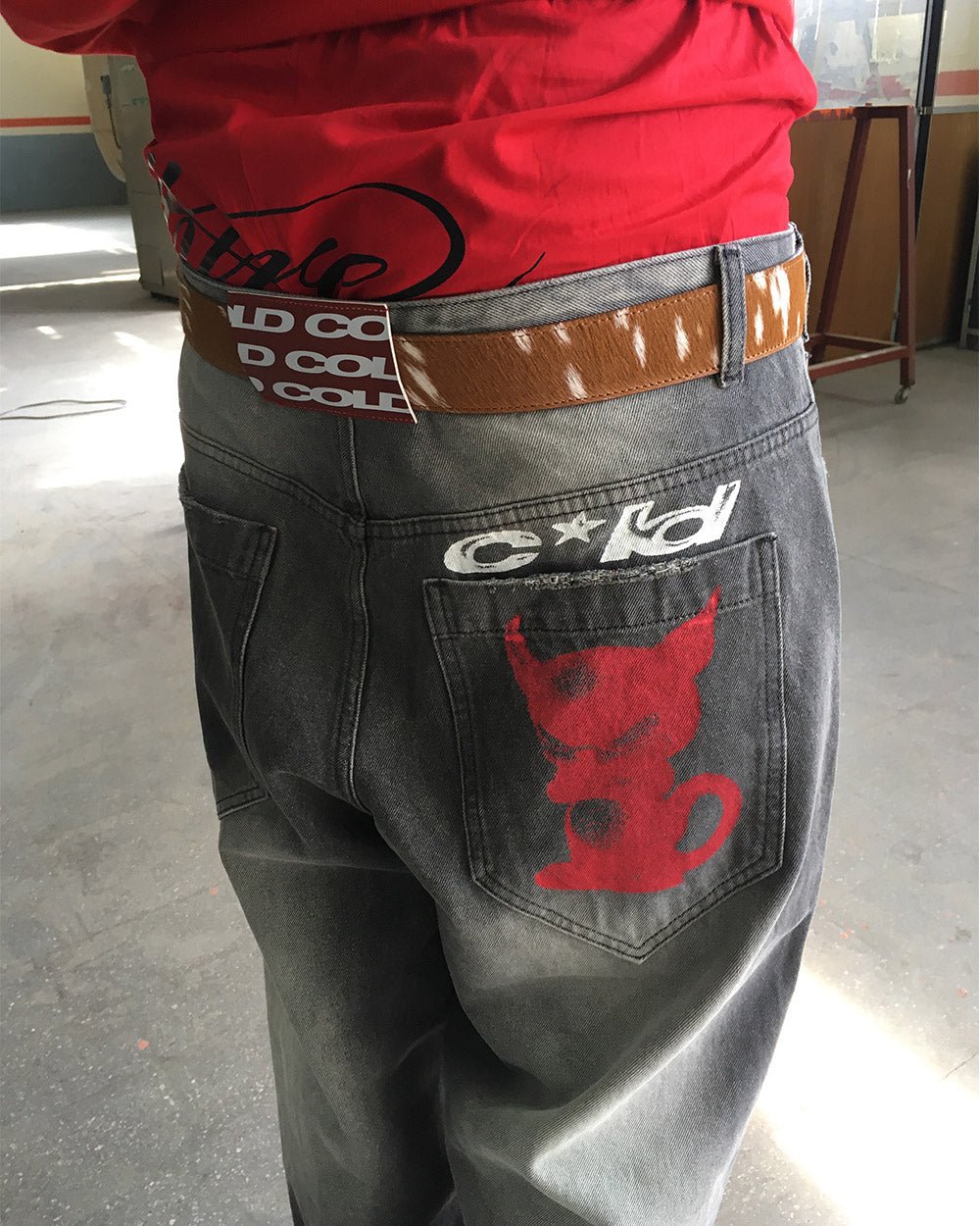 KEVIL V2 PANTS GREY - Cold Culture