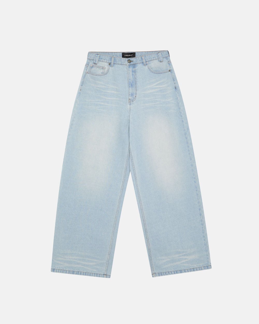 KISSES AND DOLLARS PANTS BLUE DENIM - COLD CULTURE