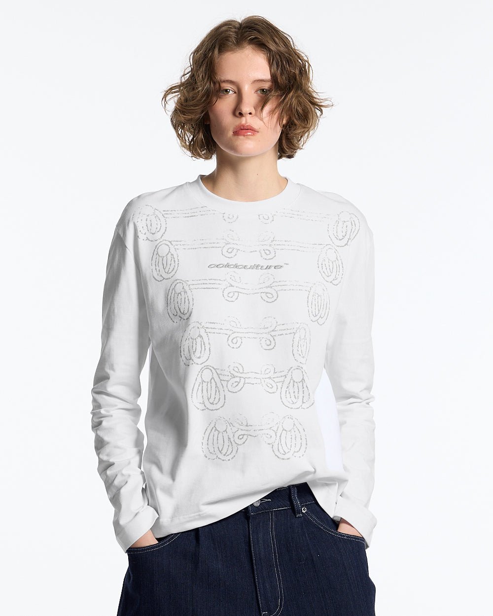 KNOTTING HILL LONGSLEEVE WHITE - Cold Culture #woman