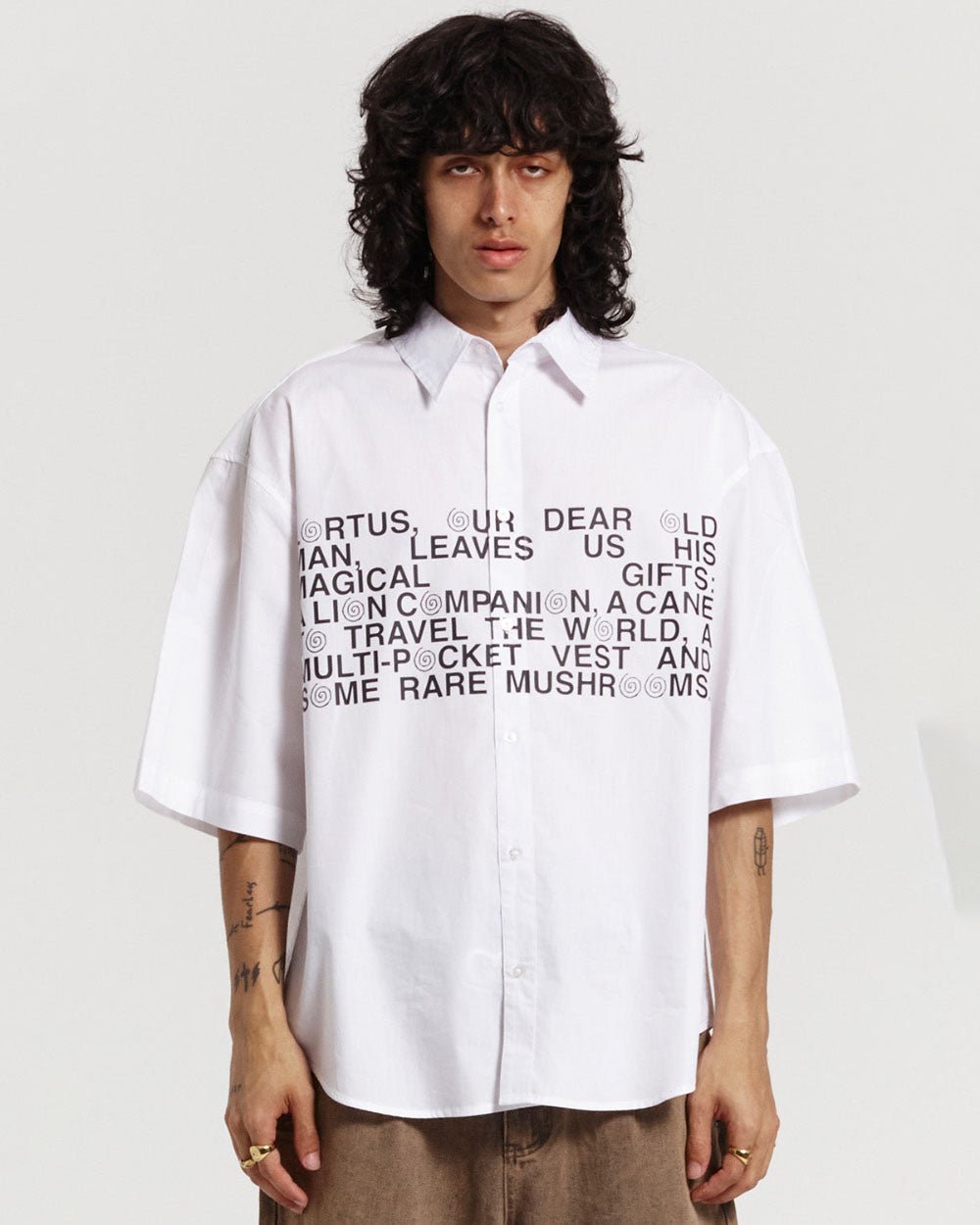 LEGACY SHIRT WHITE - Cold Culture