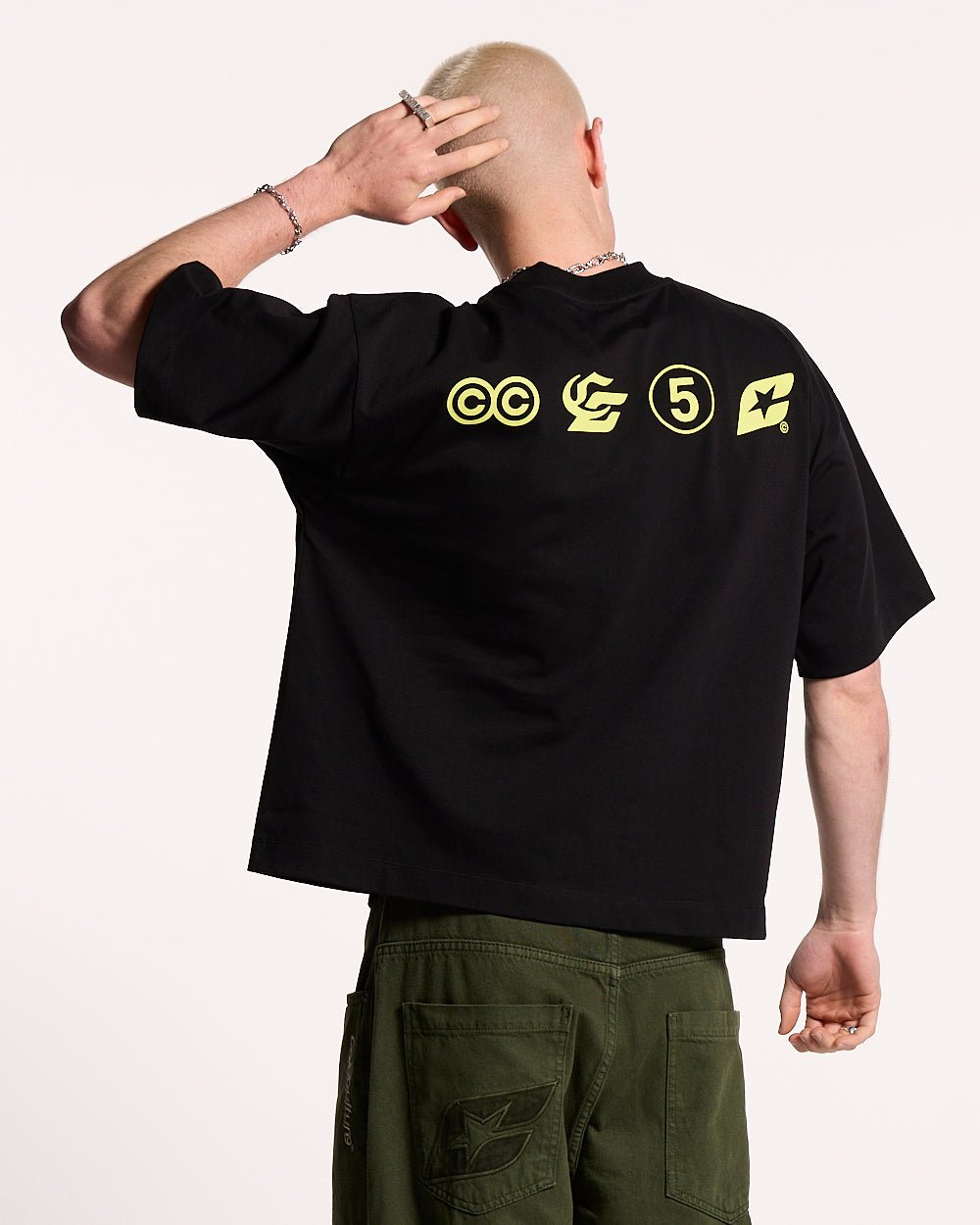 LET'S BOUNCE TEE BLACK - COLD CULTURE