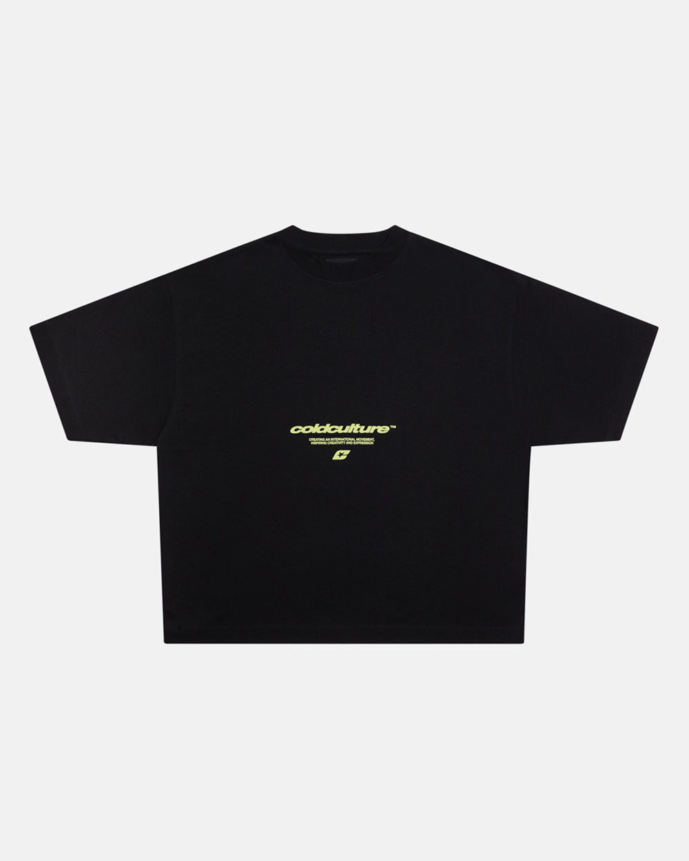 LET'S BOUNCE TEE BLACK - COLD CULTURE