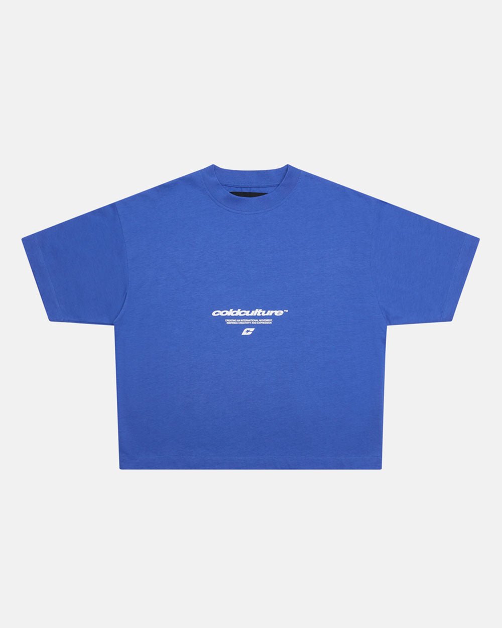 LET'S BOUNCE TEE BLUE - COLD CULTURE