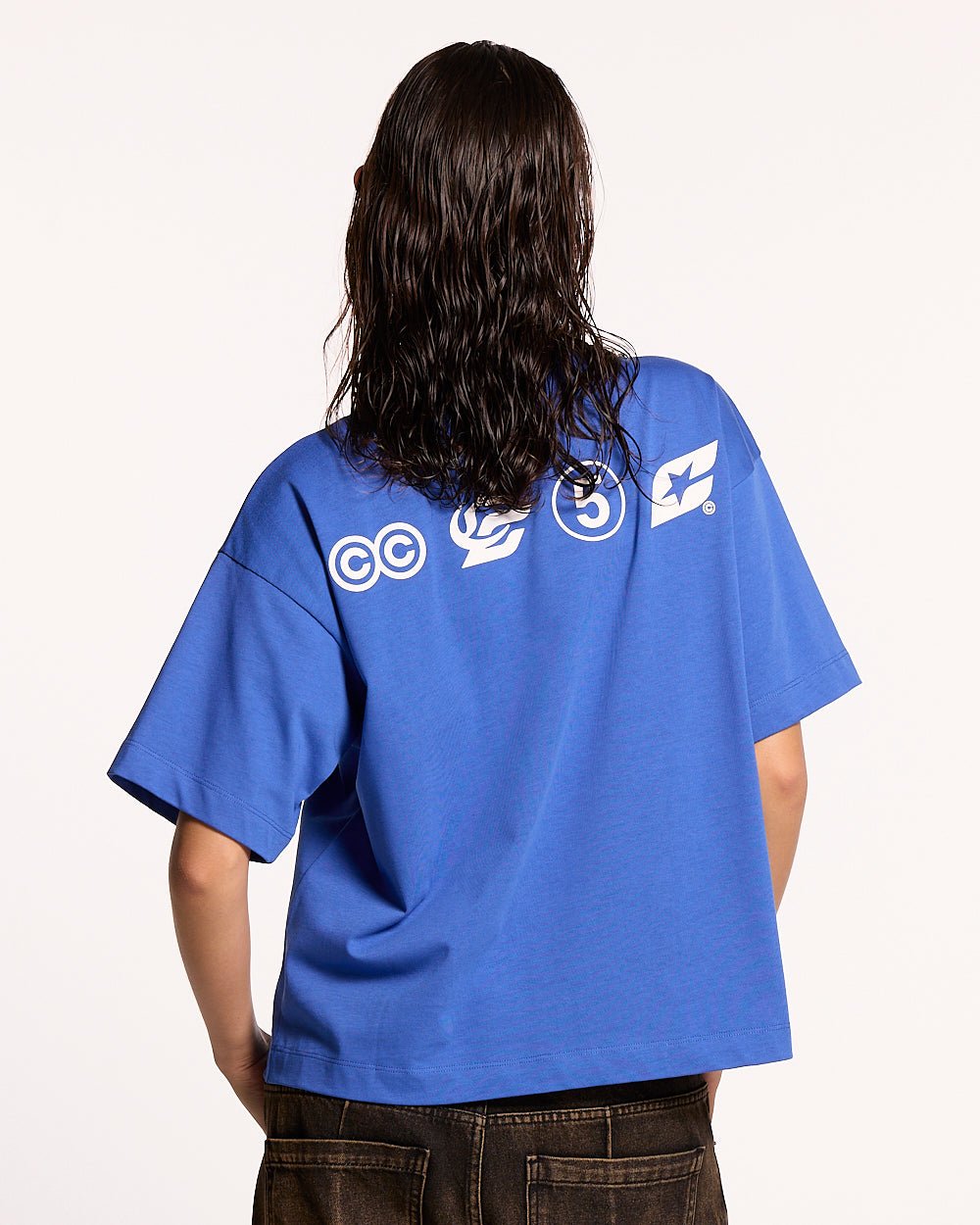 LET'S BOUNCE TEE BLUE - COLD CULTURE