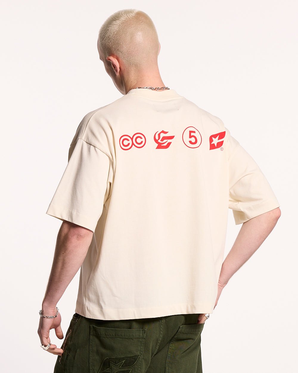 LET'S BOUNCE TEE WHITE - COLD CULTURE