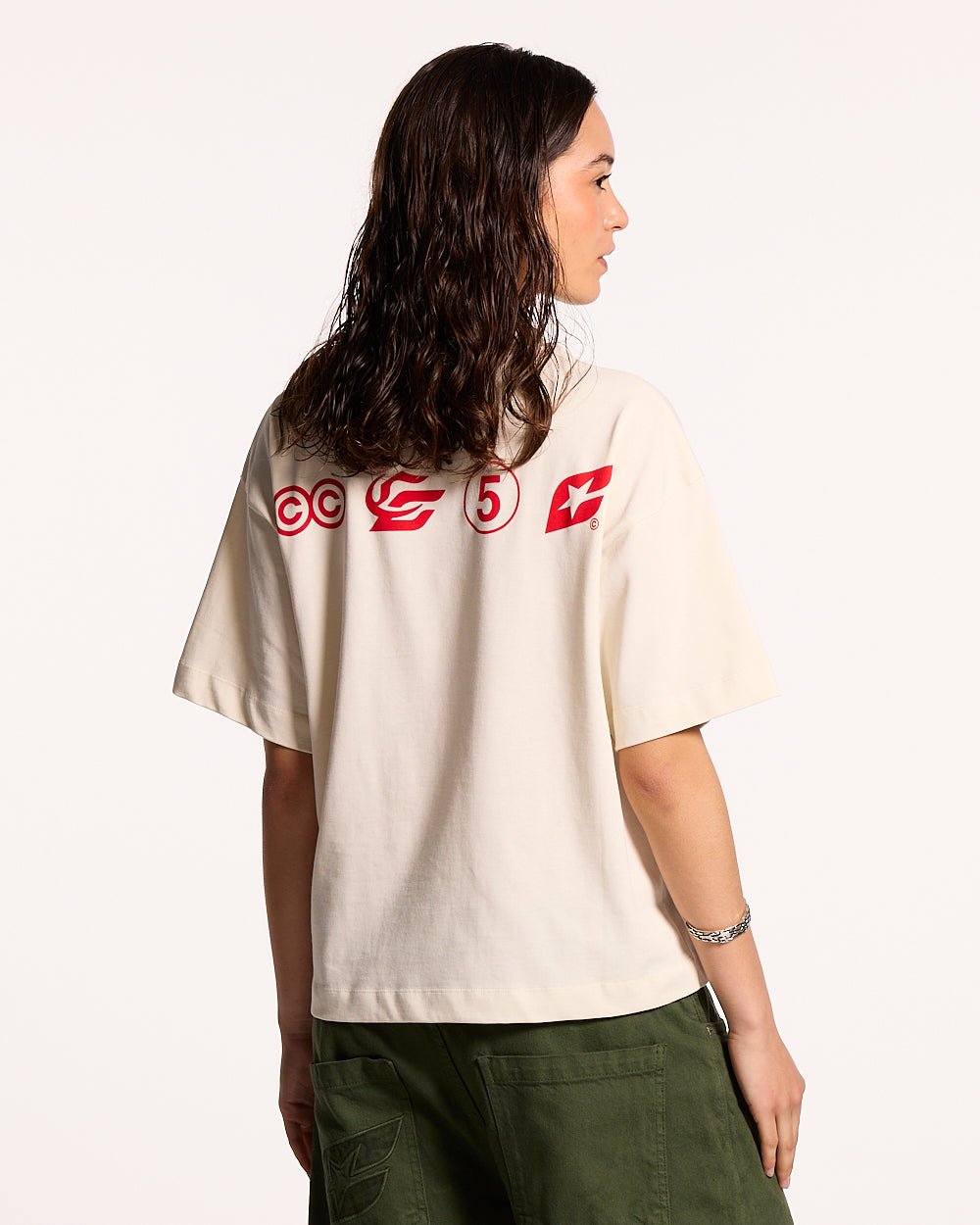 LET'S BOUNCE TEE WHITE - COLD CULTURE