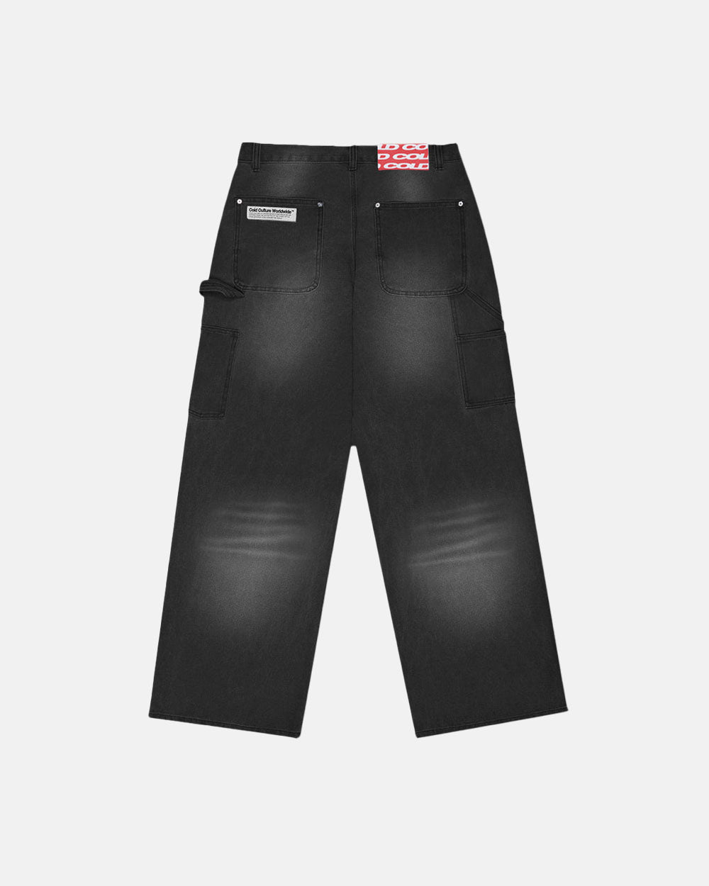 LIBERTY V1 CARPENTER PANTS BLACK DENIM - COLD CULTURE