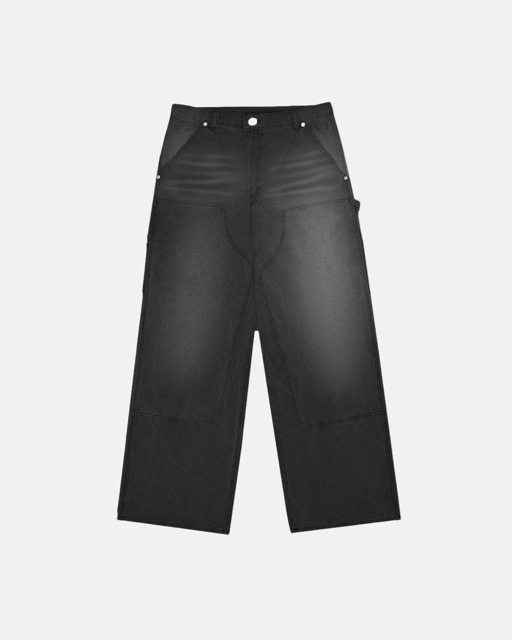 LIBERTY V1 CARPENTER PANTS BLACK DENIM - COLD CULTURE